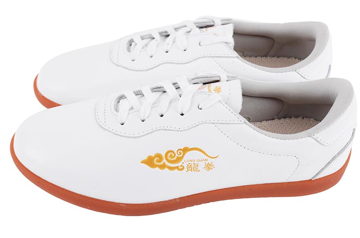 Longquan Taiji Shoes, Leather