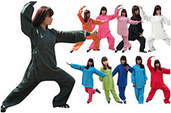 Conjunto de lino Wudang para mujer