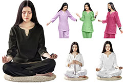 Uniforme de yoga, lino y algodón ligero - KSY