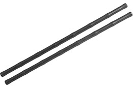 Pair of Kali Polypropylene Sticks, Hieroglyphic