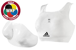 Protège Poitrine, Coque - WKF 666.14, Adidas