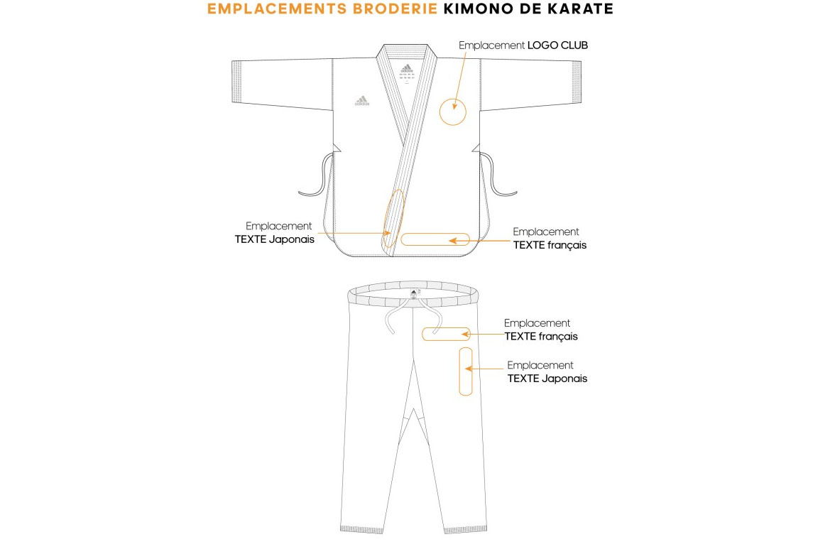 Kimono de Karate - Club K220, - DragonSports.eu