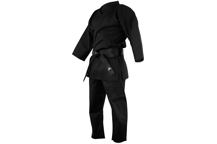 Karate Kimono, Bushido Black - K240B, Adidas
