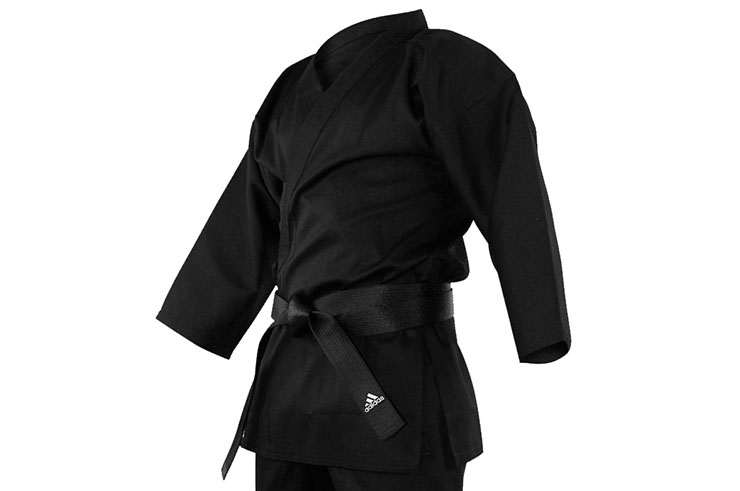 Kimono de Karate Bushido, Negro - K240B, Adidas