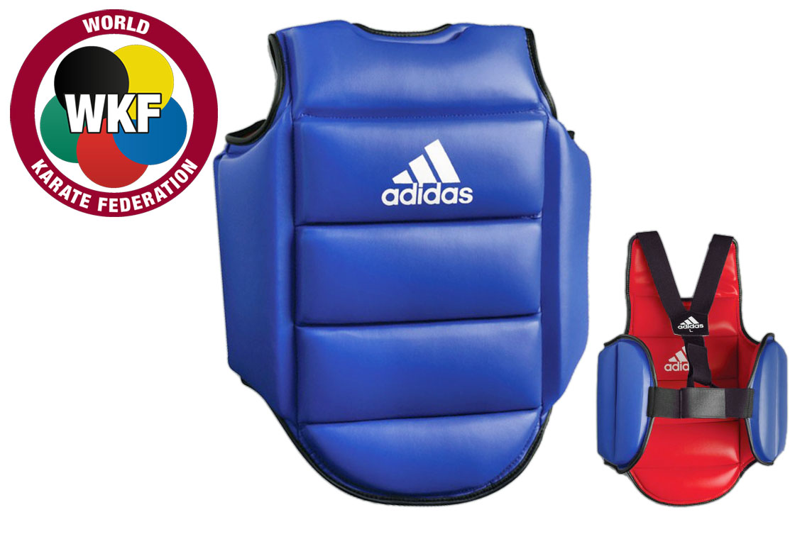 Chest Protector for Karate, Reversible WKF - ADIP01, Adidas -  DragonSports.eu