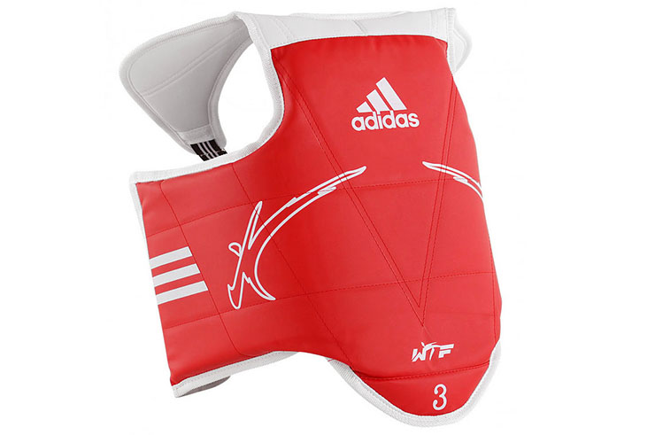 Plastrão reversível para criança Taekwondo WTF - ADITKP01, Adidas