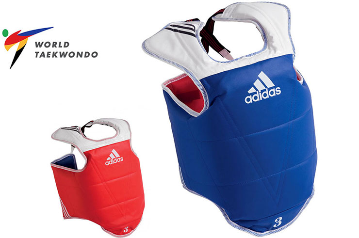 Peto reversible de taekwondo WTF, adulto - ADITAP01, Adidas