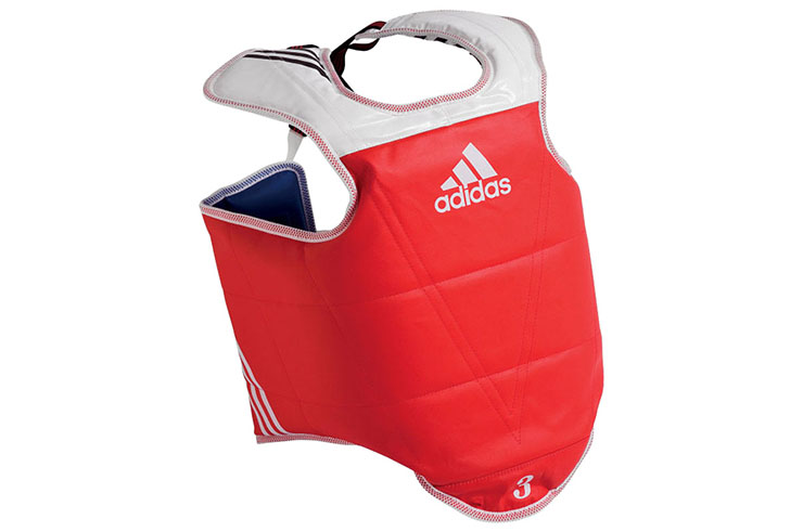 Taekwondo WTF Reversible Bib, Adult - ADITAP01, Adidas