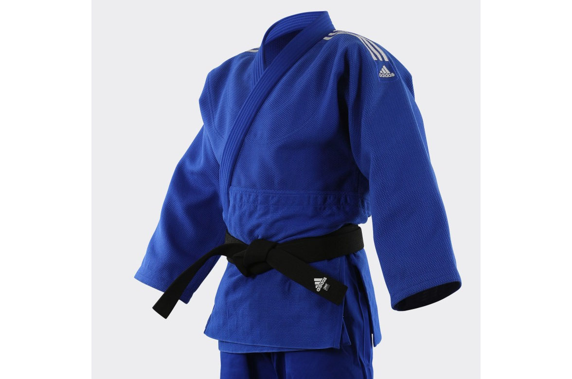 Anuncio interior Saqueo Judo Kimono, Millenium - Bleue J990B, Adidas - DragonSports.eu