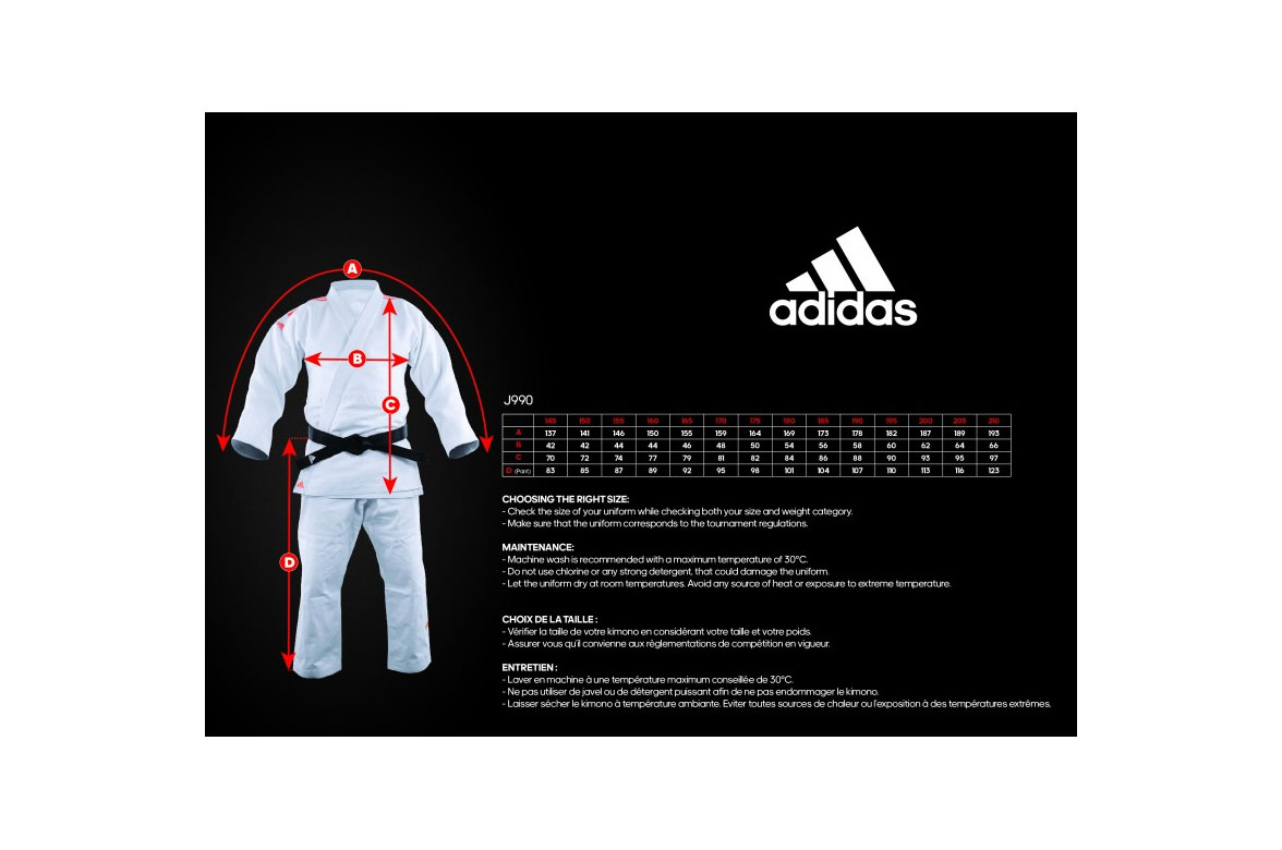 Kimono de judo millenium destock adidas sale
