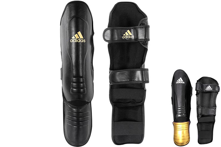 Espinilleras y Protector Pies, Gold - ADIGSS011, Adidas