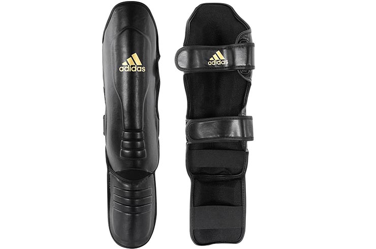 Espinilleras y Protector Pies, Gold - ADIGSS011, Adidas