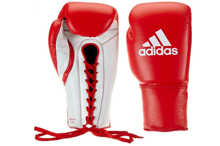 Multiboxing leather gloves, Laces - ADIBC06, Adidas