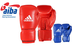 Leather Boxing Gloves - AIBAG1, Adidas