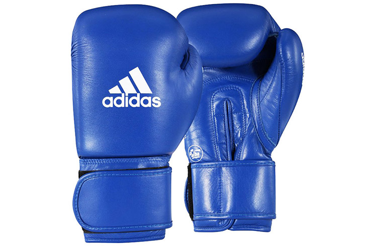 Leather Boxing Gloves - AIBAG1, Adidas