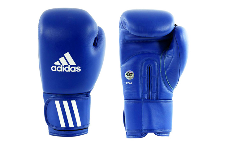 Leather Boxing Gloves - AIBAG1, Adidas