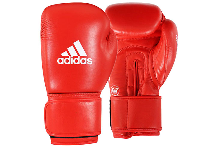 Leather Boxing Gloves - AIBAG1, Adidas