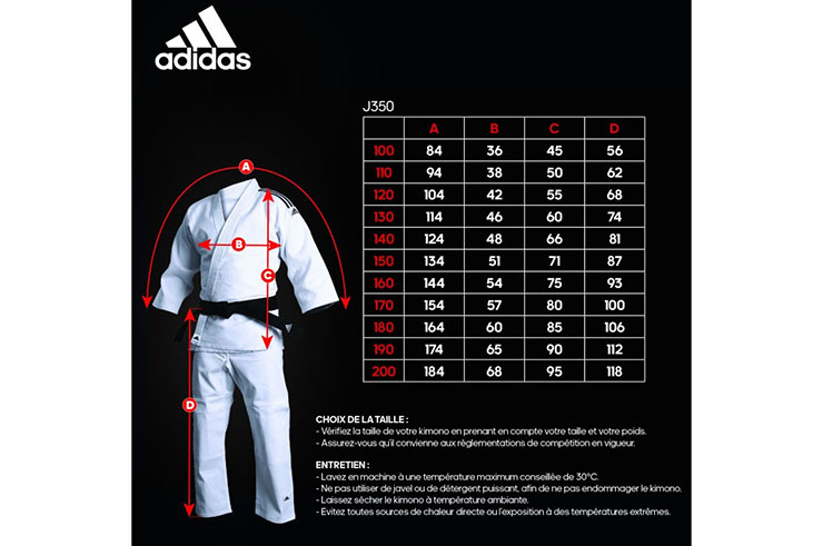 Judo Kimono Club, Initiation - J350, Adidas