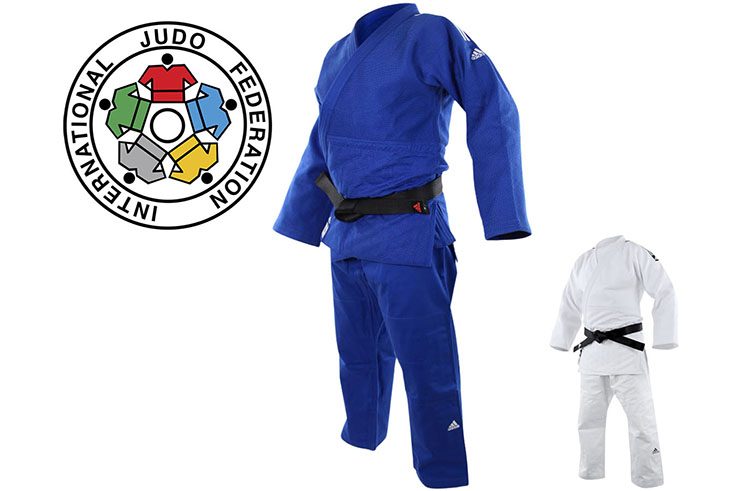 Judo Kimono, Traditional Japanese J-IJFJ, Adidas