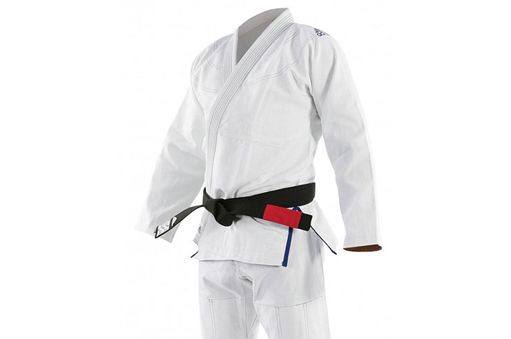 Brazilian Jujitsu Kimono, White - Challenge JJ350, Adidas