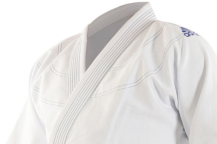 Brazilian Jujitsu Kimono, White - Challenge JJ350, Adidas