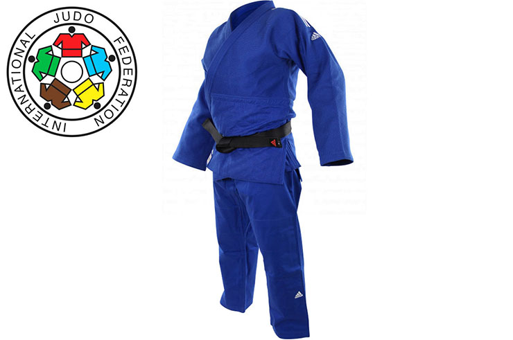 Kimono de judo, Champion II - Azul J-IJFB, Adidas