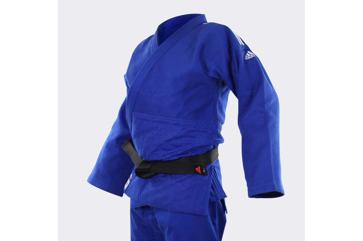 Sur oeste anunciar paleta Kimono de judo, Champion II - Azul J-IJFB, Adidas - DragonSports.eu