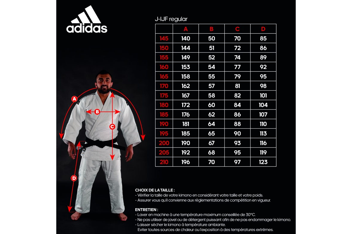 taille 162 adidas