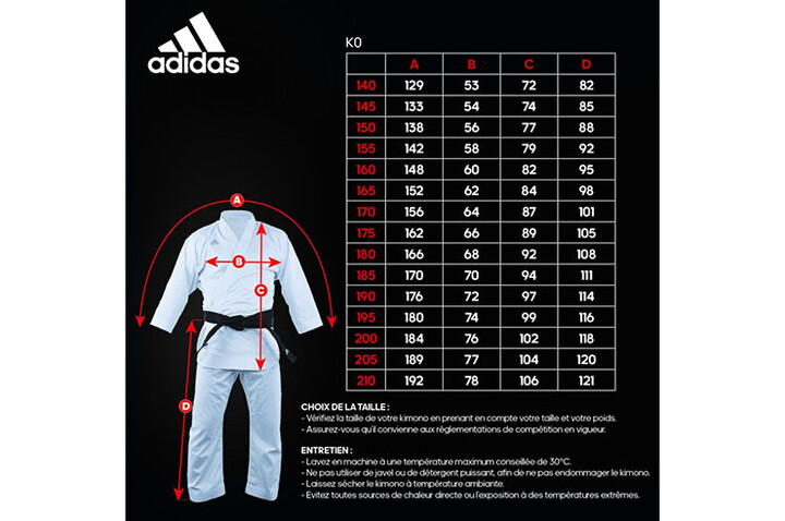 Kimono de Karaté WKF - Adizero K0, Adidas