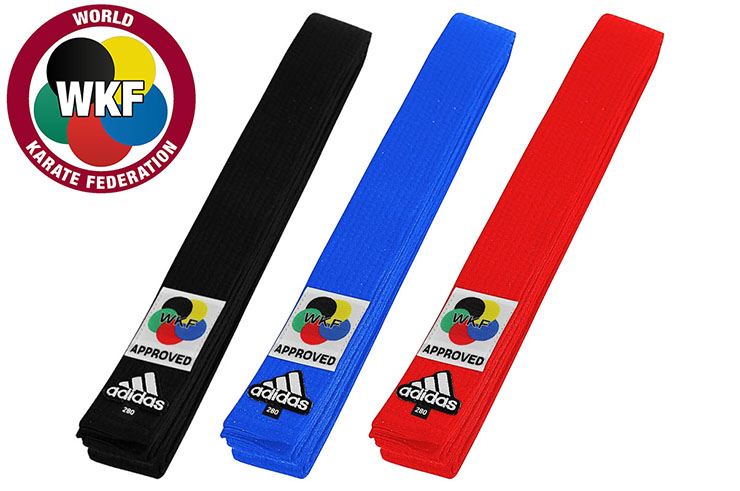 Belt for Karate WKF, Elite - ADIB242K, Adidas