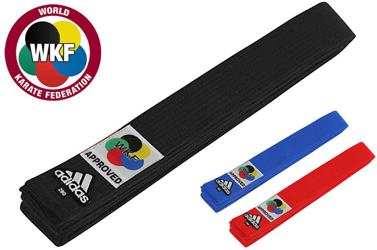 Belt for Karate WKF, Elite - ADIB242K, Adidas