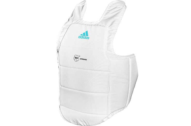 White Chest Protector for Karate, WKF - ADIP03, Adidas