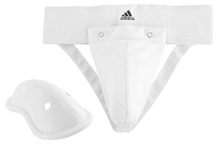 Protector de ingle & braguita de apoyo WKF, hombre - ADIBP06, Adidas