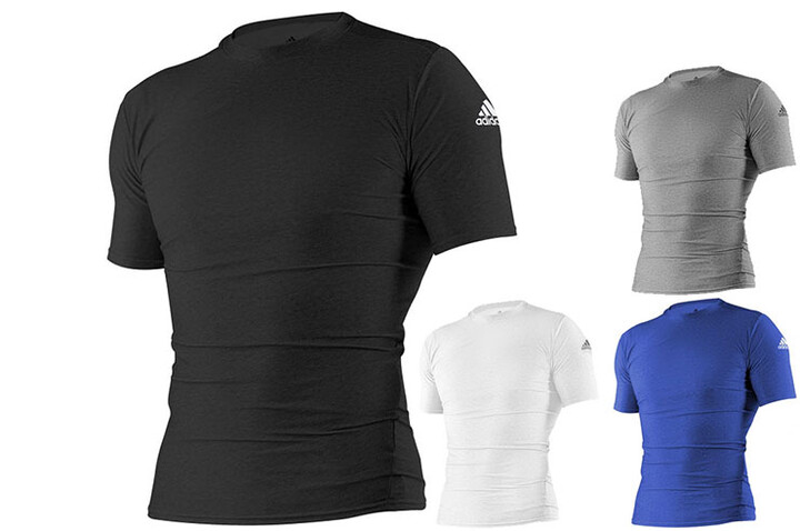 T-shirt de compressão, manga curta - ADITS312, Adidas