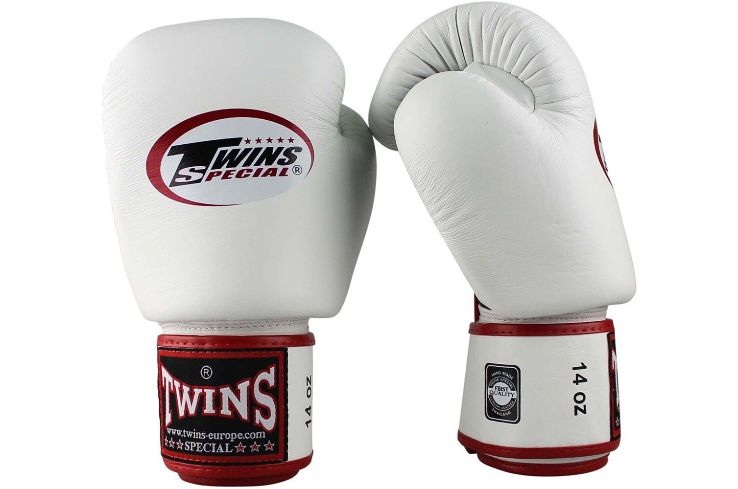 Guantes de Boxeo Twins Special BGVL-8 Blanco/Dorado