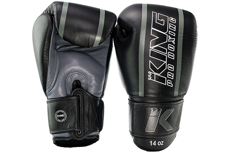 Gants de Boxe Cuir - Elite, King Pro Boxing