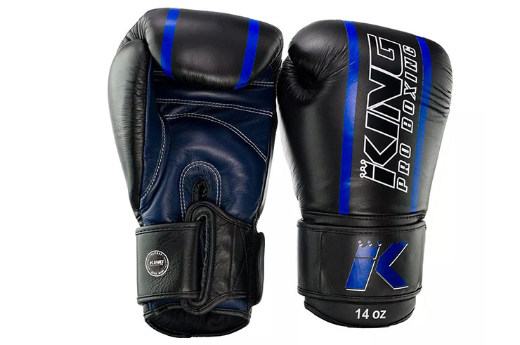 Gants de Boxe Cuir - Elite, King Pro Boxing