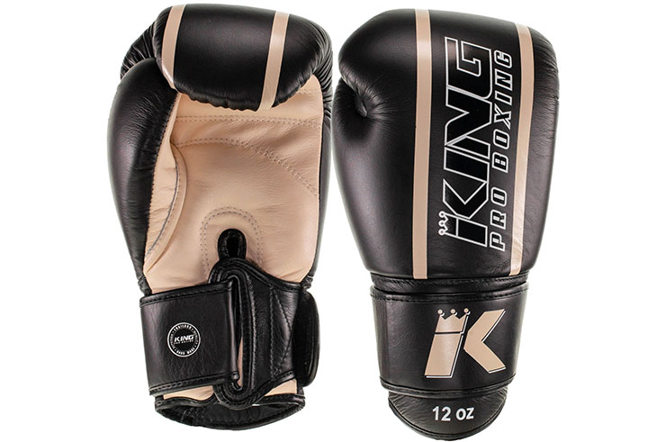 Gants de Boxe Cuir - Elite, King Pro Boxing