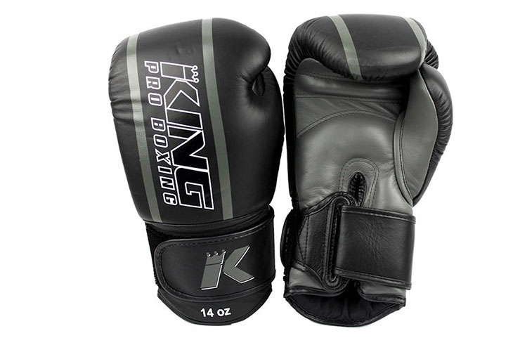 Gants de Boxe Cuir - Elite, King Pro Boxing