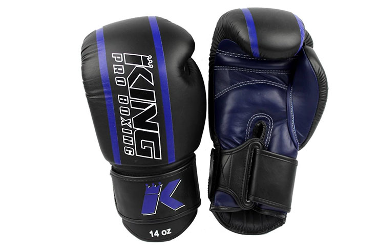 Gants de Boxe Cuir - Elite, King Pro Boxing