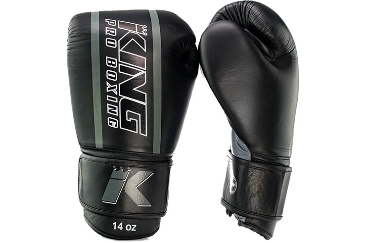 Luvas de Boxe Couro - Elite, King PRO Boxe
