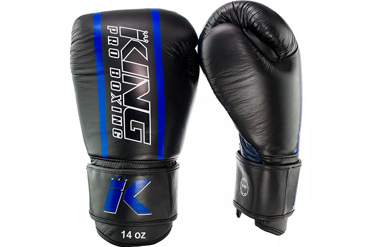 Gants de Boxe Cuir - Elite, King Pro Boxing