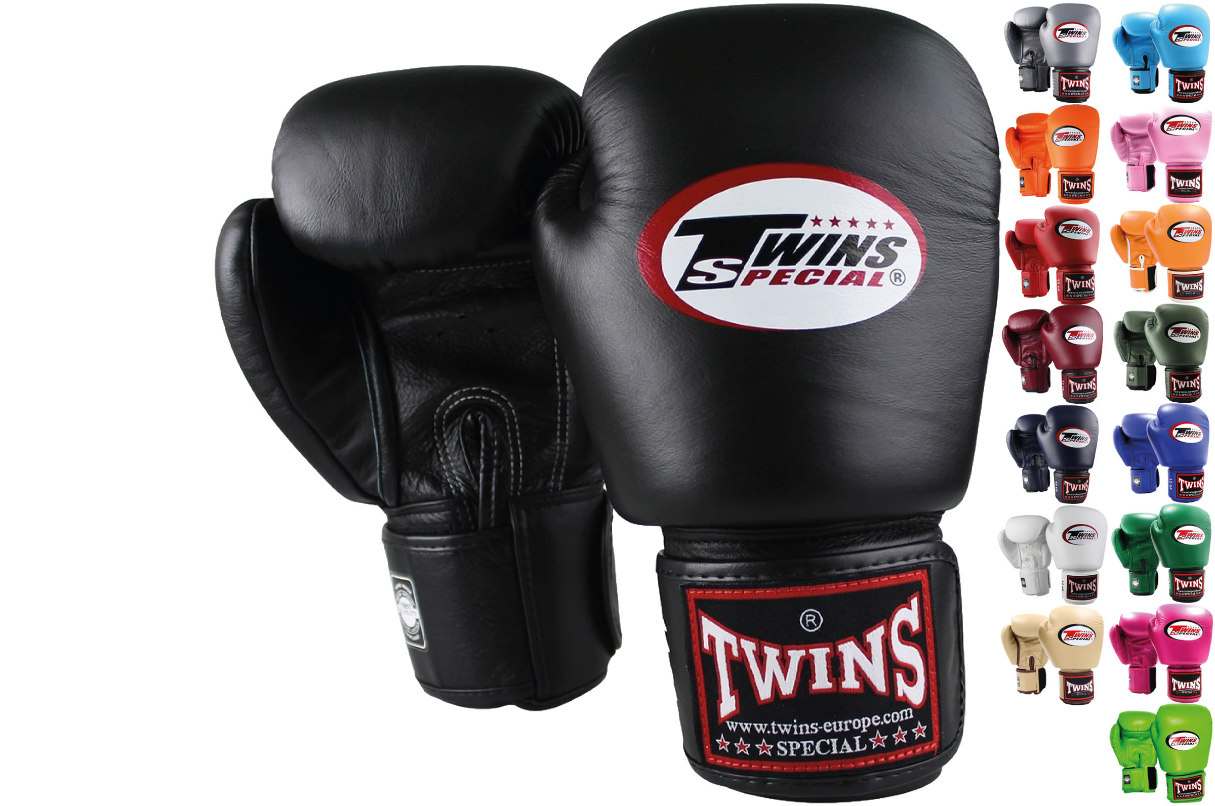 Gants de boxe Twins blanc