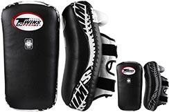 Curved Muay Thaï Leather Pads TKP - Twins (Pair)