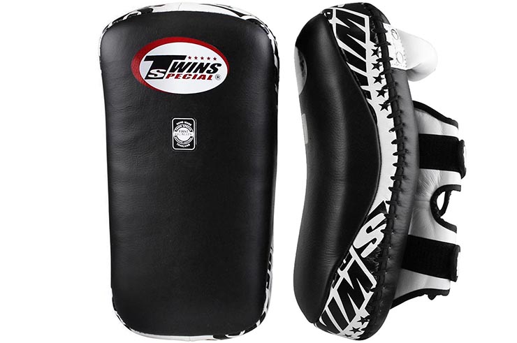 Curved Muay Thaï Leather Pads TKP - Twins (Pair)