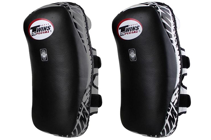 Curved Muay Thaï Leather Pads TKP - Twins (Pair)