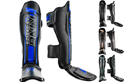 Espinilleras y Protector Pies - KPB SG Elite, King Pro Boxing