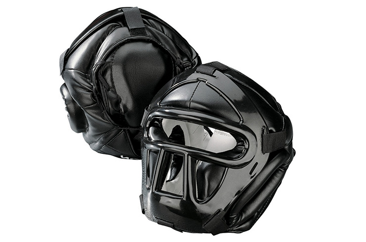 Casco Black Line con Top Pad