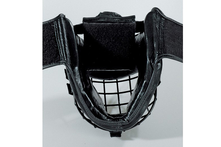 Casque Grillagé fer Noir, Kwon