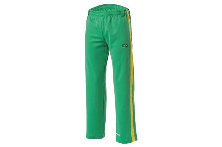 Pantalon de Capoeira - Style Brésil avec bandes